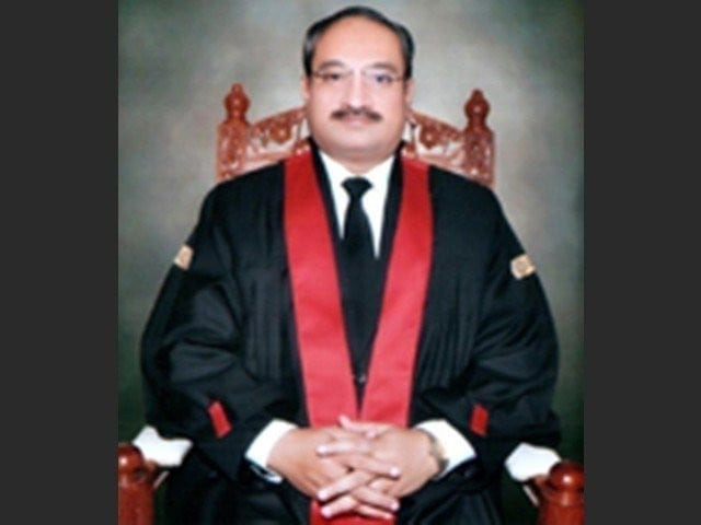 lhc s justice ali baqar najafi photo file lhc s justice ali baqar najafi photo file