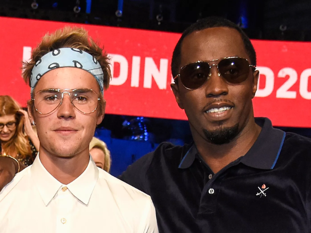 justin bieber and sean diddy combs in 2017 photo kevin mazur