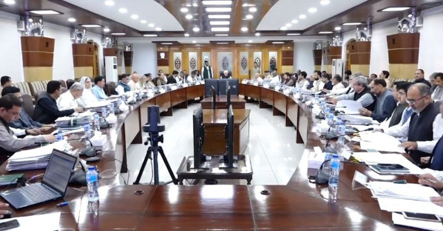 k p caretaker ministers resign en masse k p caretaker ministers resign en masse