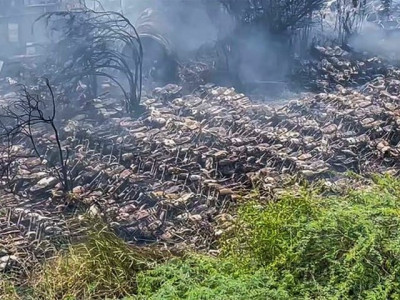 over 55 motorcycles destroyed in nazarath blaze over 55 motorcycles destroyed in nazarath blaze