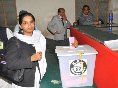 karachi bar association polls held peacefully