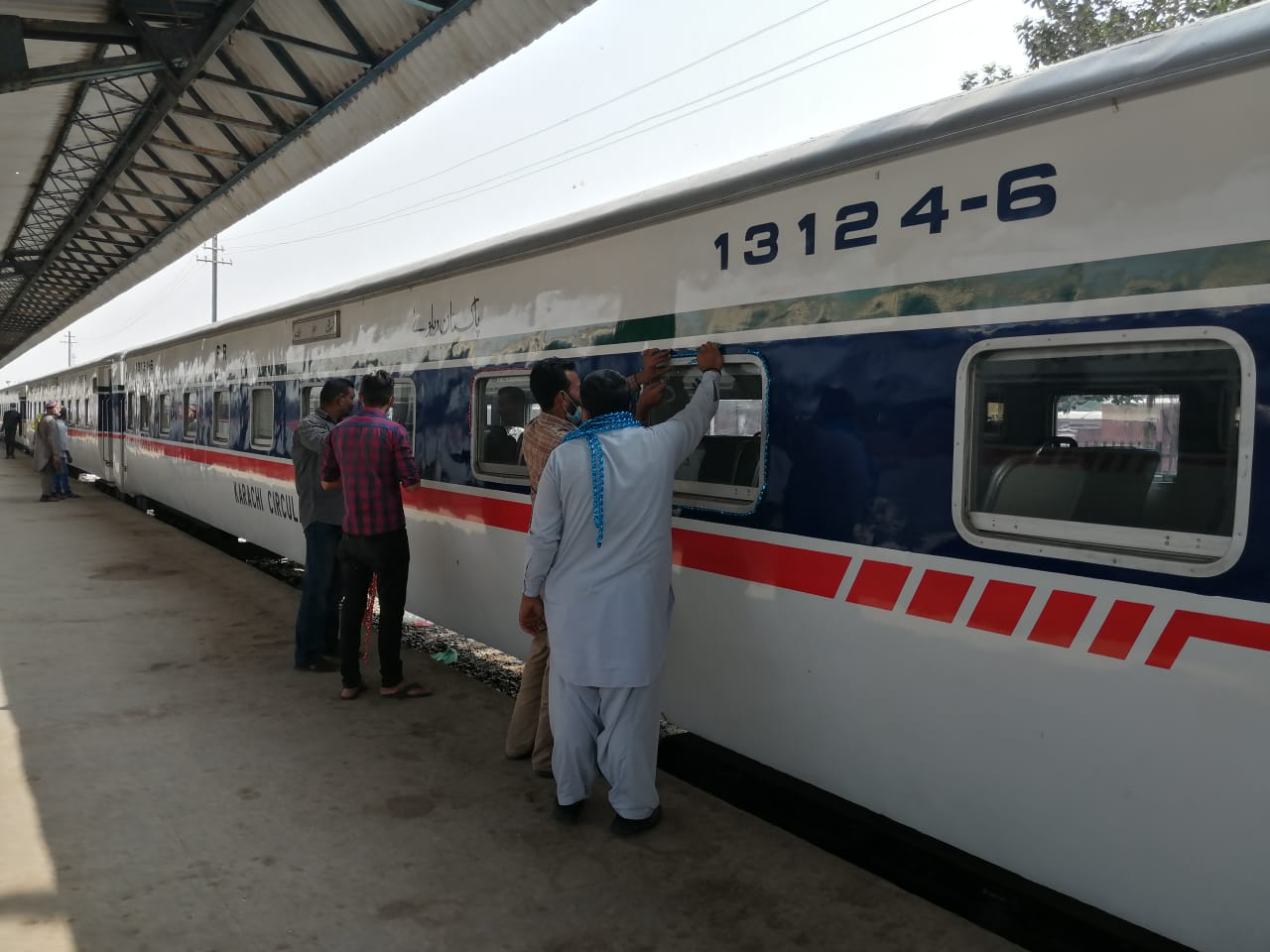 on track kcr choo choo s through karachi again