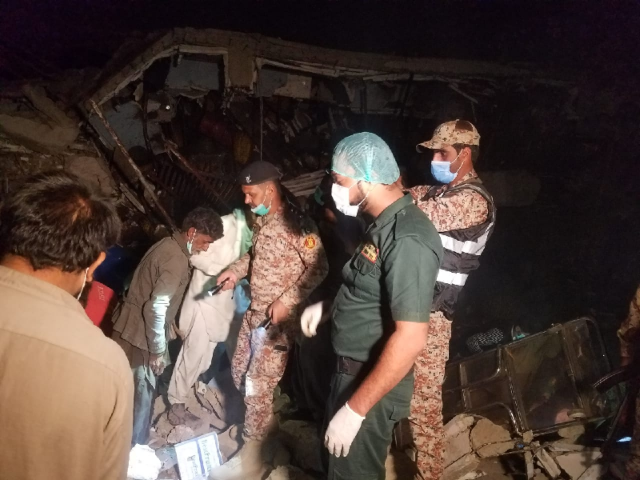 eight killed over 35 injured in blast at karachi ice factory eight killed over 35 injured in blast at karachi ice factory