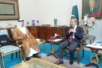 saudi qatari envoys meet pm