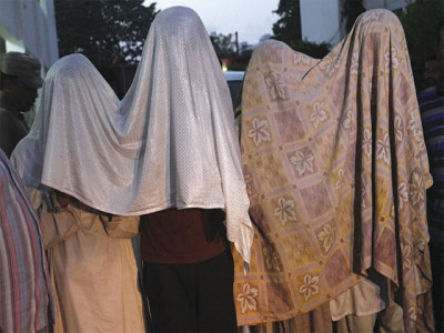 pns mehran four men picked up from orangi sharae faisal