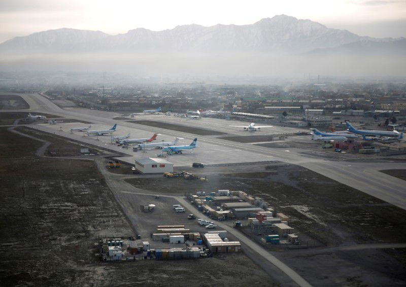 an aerial view of the hamid karzai international airport in kabul previously known as kabul international airport in afghanistan february 11 2016 photo reuters file