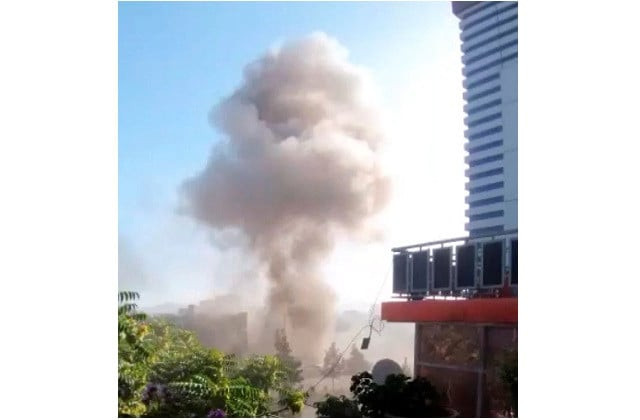 a view shows smoke rising as seen from a building in kabul afghanistan june 18 2022 photo reuters file a view shows smoke rising as seen from a building in kabul afghanistan june 18 2022 photo reuters file
