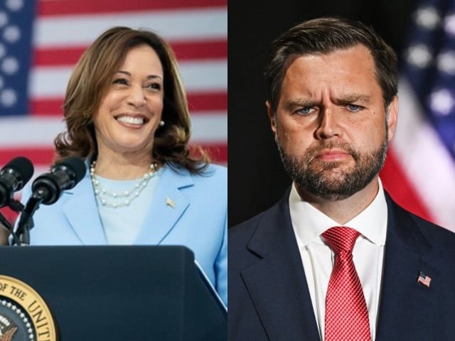 JD Vance tries to confront Kamala Harris at Wisconsin airport