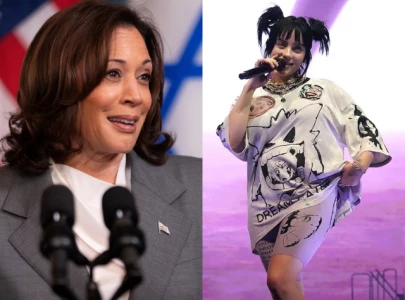 billie eilish pauses concert to encourage fans to vote for kamala harris citing scary times ahead
