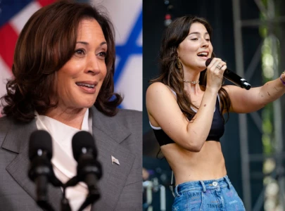 gracie abrams backs kamala harris performs at wisconsin rally with mumford sons