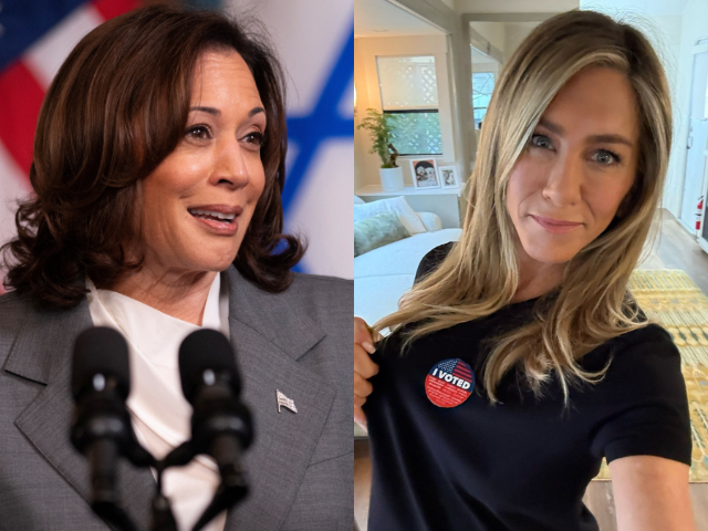 jennifer aniston backs kamala harris urges voters to choose sanity in 2024 us election