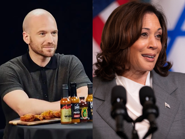 hot ones declines kamala harris appearance due to political focus campaign strategist reveals hot ones declines kamala harris appearance due to political focus campaign strategist reveals