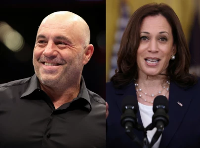 joe rogan open to kamala harris interview despite initial terms hopes to record in austin studio