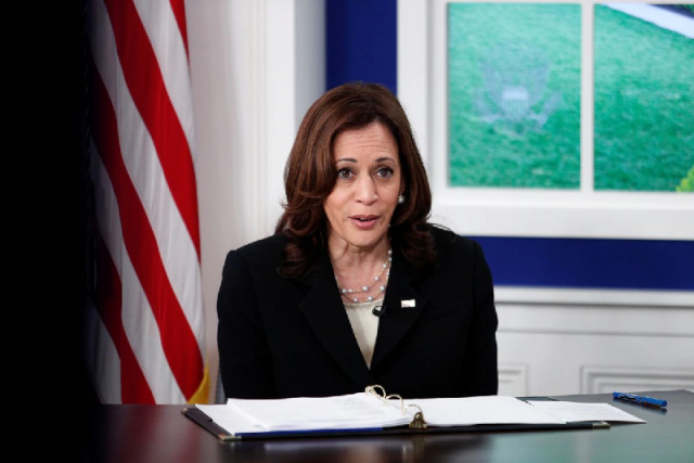 us vice president kamala harris leads a session of the president s online covid summit inside the eisenhower executive office building at the white house in washington us september 22 2021 photo reuters us vice president kamala harris leads a session of the president s online covid summit inside the eisenhower executive office building at the white house in washington us september 22 2021 photo reuters