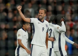 kane celebrates 100th cap with brace