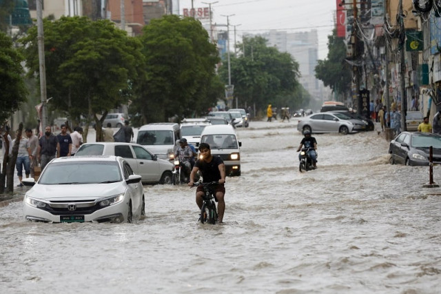 sindh swamped by flash floods sindh swamped by flash floods
