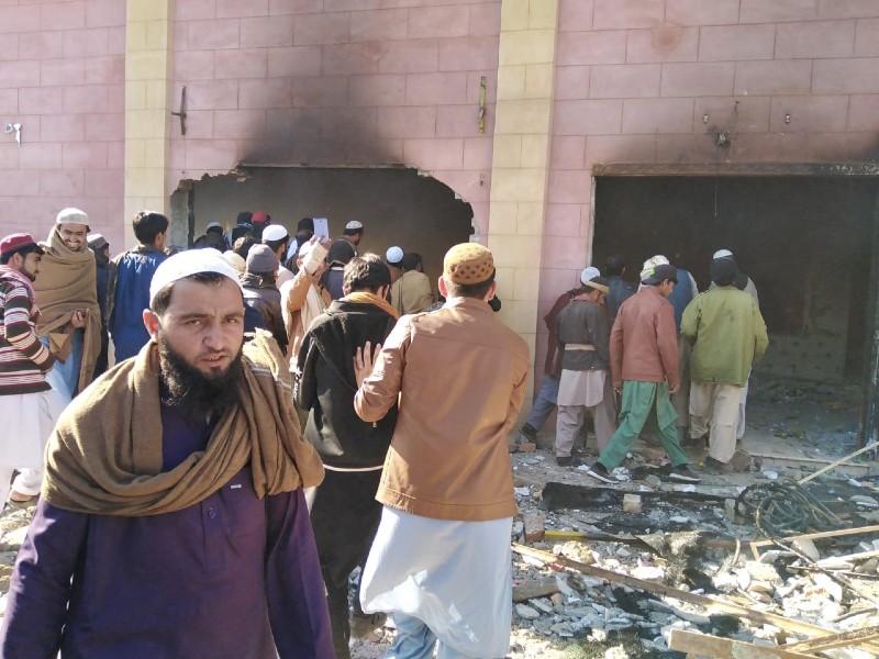 around 1 500 people descended on the temple after staging a protest against renovations at an adjoining building owned by hindu community photo express