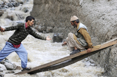 rescuers hope for survivors after floods kill 132