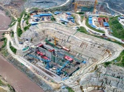 88 work on first cpec hydropower project completed asim bajwa