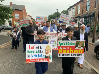 kashmiris across world observe black day