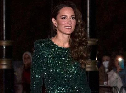 kate middleton repeats emerald gown from pakistan trip for royal duties
