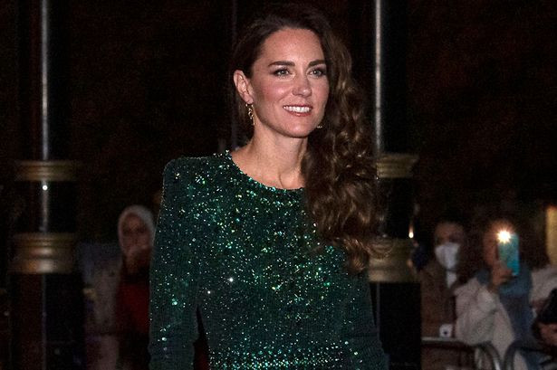 kate middleton repeats emerald gown from pakistan trip for royal duties