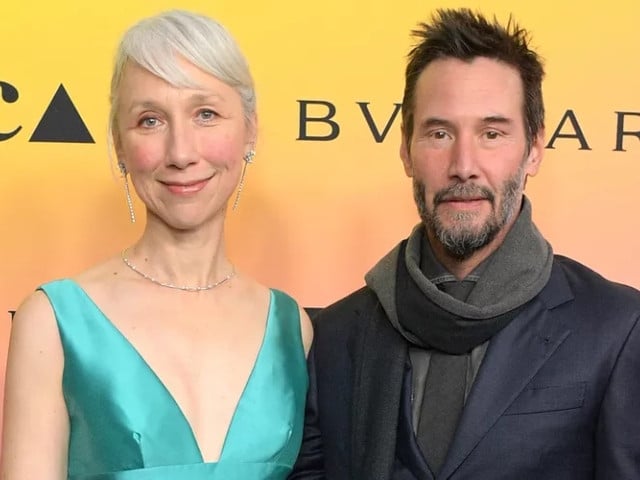 alexandra grant and keanu reeves courtesy charley gallay getty images via people
