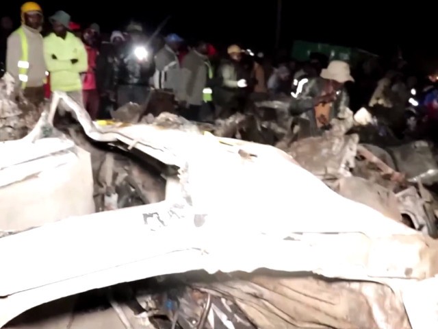 a screengrab from reuters footage of the accident s aftermath