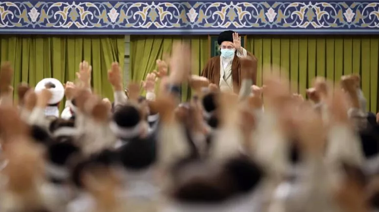 khamenei made the comments to visiting paramilitaries as part of celebrations for basij week photo afp khamenei made the comments to visiting paramilitaries as part of celebrations for basij week photo afp