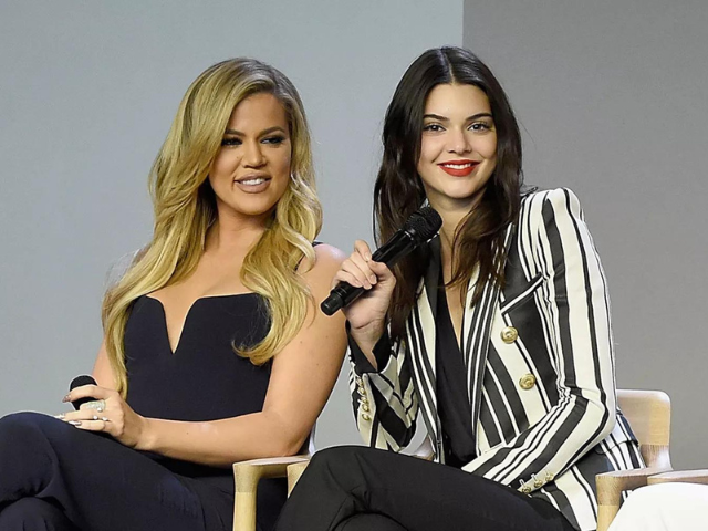 khlo kardashian left and kendall jenner right photo jamie mccarthy wireimage