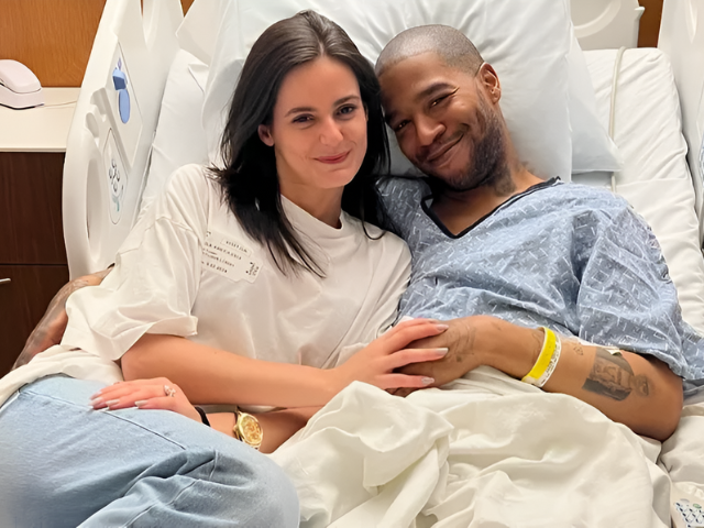 kid cudi recovering after second foot surgery with fianc e by his side kid cudi recovering after second foot surgery with fianc e by his side