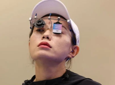 meet kim yeji the viral south korean pistol olympian shooter with cyberpunk glasses