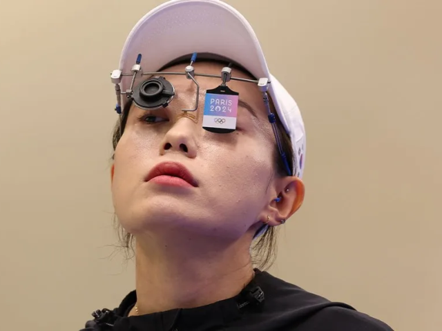 south korean pistol shooter kim ye ji faints during a press conference in her home country photo file south korean pistol shooter kim ye ji faints during a press conference in her home country photo file