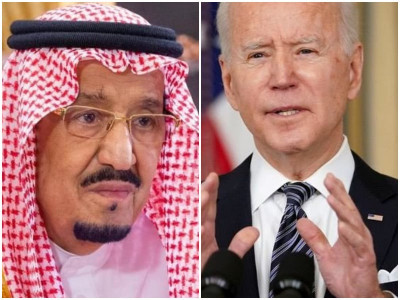 biden saudi king discuss energy supplies iran and yemen