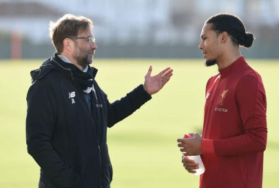 liverpool s klopp says van dijk cannot be rushed back from injury liverpool s klopp says van dijk cannot be rushed back from injury