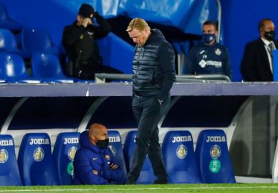 koeman complains about lack of respect from getafe player after defeat koeman complains about lack of respect from getafe player after defeat