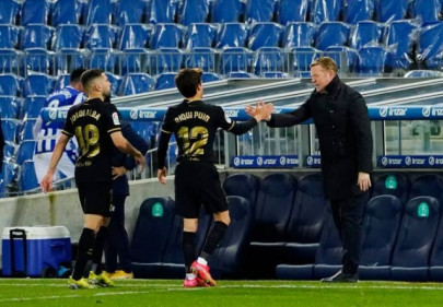 koeman delighted as barca players share goalscoring burden koeman delighted as barca players share goalscoring burden