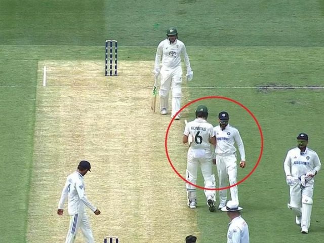 Sam Konstas altercation: Virat Kohli fined by ICC | The Express Tribune