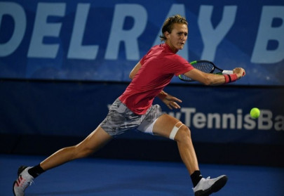 super happy korda topples isner to reach delray beach semi finals