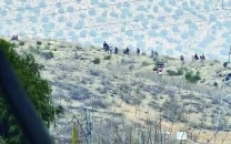 bridge blown up in north waziristan