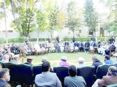 kurram tribes say farewell to arms