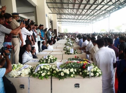 india repatriates bodies of 45 workers killed in kuwait fire