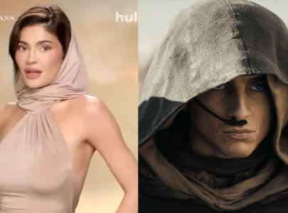 kylie jenner channels dune vibes in desert themed teaser for the kardashians kylie jenner channels dune vibes in desert themed teaser for the kardashians