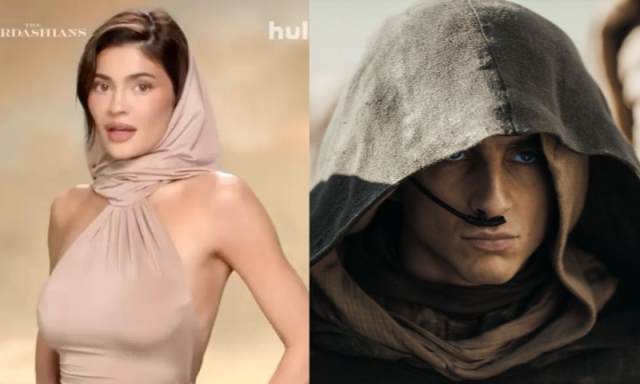kylie jenner channels dune vibes in desert themed teaser for the kardashians kylie jenner channels dune vibes in desert themed teaser for the kardashians