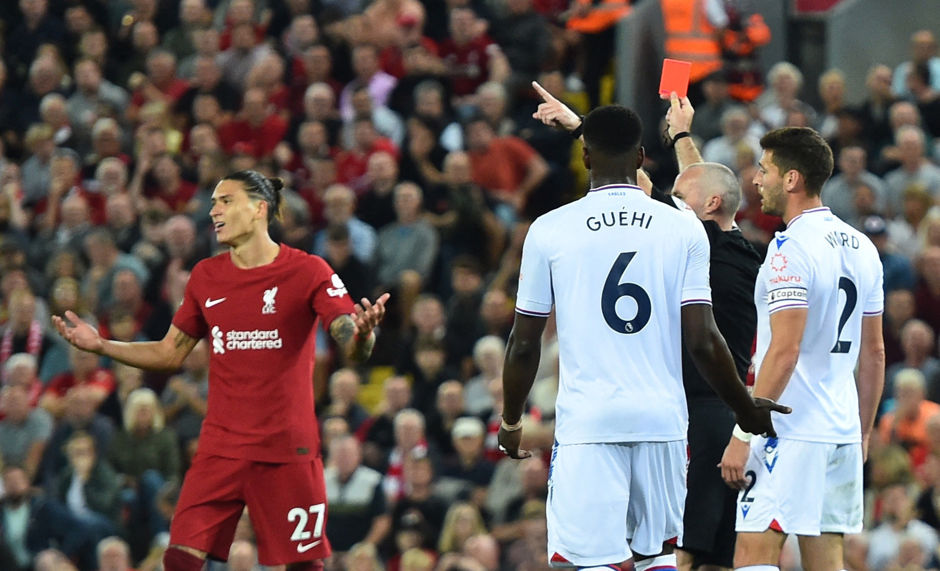 Photo of Nunez red card costs Liverpool more ground