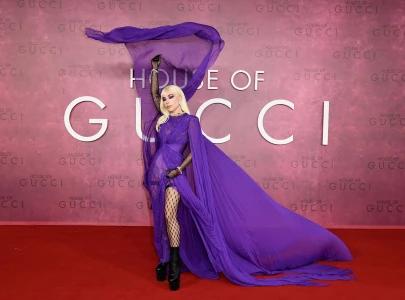 bursting with bling house of gucci tells of feuds behind the fashion