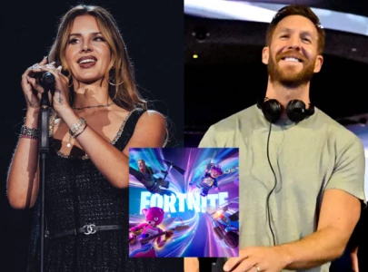 lana del rey and calvin harris rumoured to collaborate with fortnite on new emote or soundtrack lana del rey and calvin harris rumoured to collaborate with fortnite on new emote or soundtrack