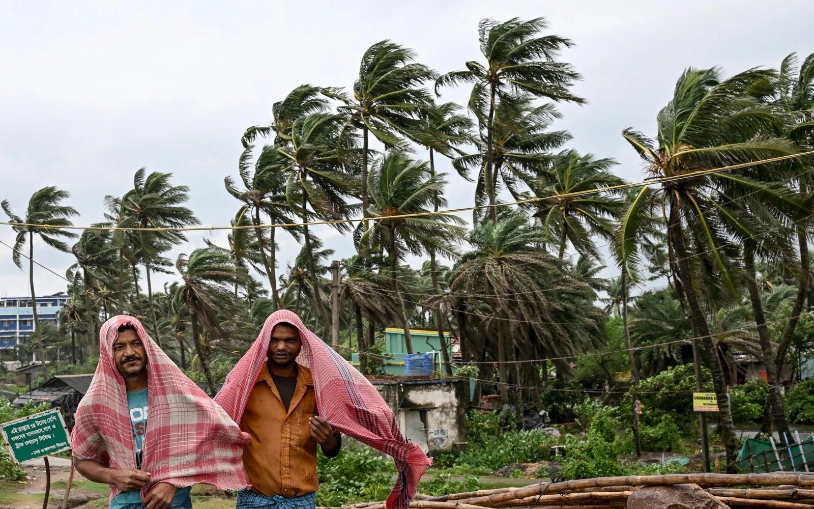 indian weather officials say that a deep depression over the bay of bengal could develop into a cyclone photo afp