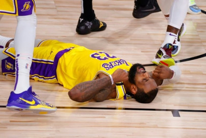 lebron savours winning time after lakers victory lebron savours winning time after lakers victory