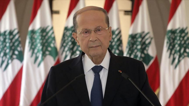 lebanese president michel aoun photo anadolu agency